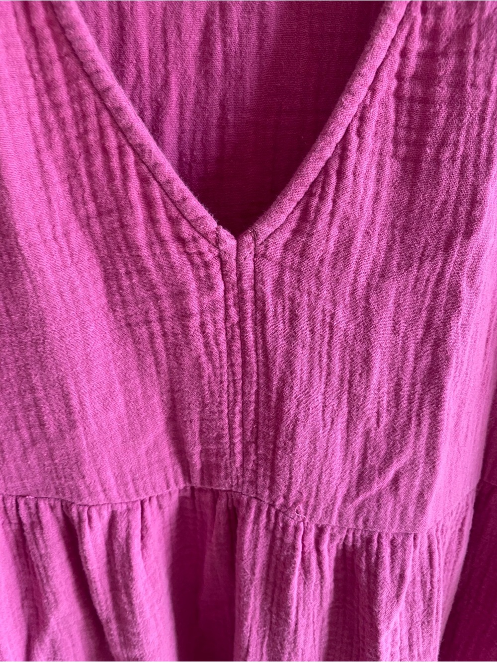 Universal Thread Pink Tiered V‑Neck Midi Dress - Picture 6 of 11